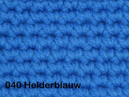 Kids haakpakket No1 uni helderblauw