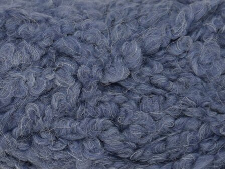 Garen Alpaka blauw-lichtblauw gem&ecirc;leerd 80% acryl/10% wol/10%alpaga