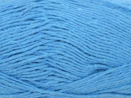 Gents-Ladies Slubbers haakpakket Lente Eco uni hemelsblauw 90%katoen/10%polyester