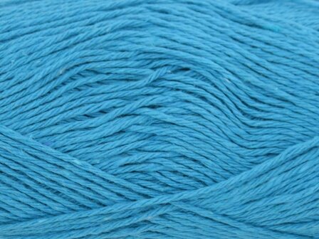 Garen Eco katoen turquoise 90% katoen/10% polyester