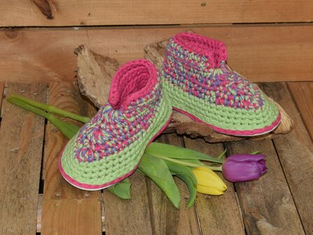 Crochetkit Spring Flowerfield Kids