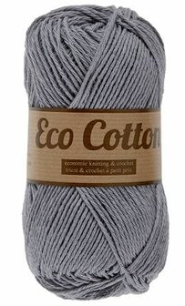 Cotton yarn Eco grey 90% cotton/10% polyester
