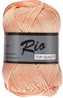Yarn Rio 100% mercerized cotton salmon pink