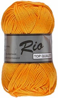 Yarn Rio 100% mercerized cotton sunflower yellow