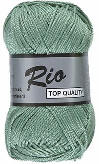 Yarn Rio 100% mercerized cotton seagreen