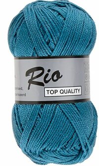 Yarn Rio 100% mercerized cotton petrol