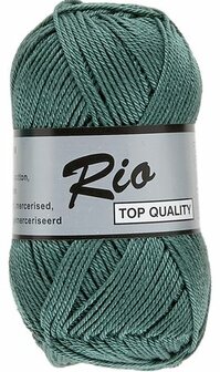 Yarn Rio 100% mercerized cotton dark seagreen