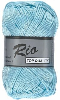 Yarn Rio 100% mercerized cotton light petrol