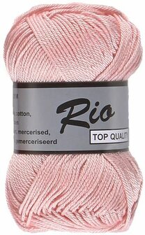 Yarn Rio 100% mercerized cotton rose pink