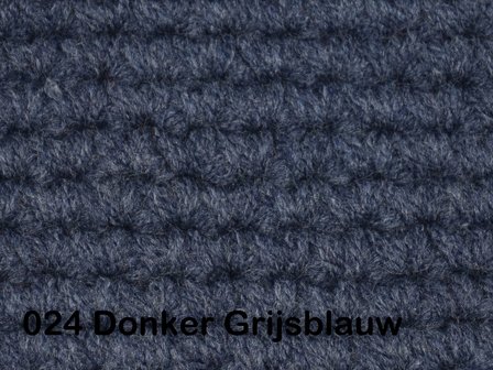 Gents-Ladies haakpakket No1 uni donker grijsblauw