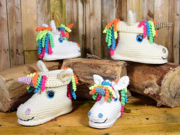 Haakpakket Unicorn Kids choose colour