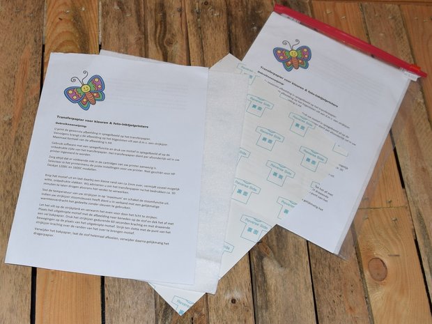 Slubber Set Transferpapier en Vilt