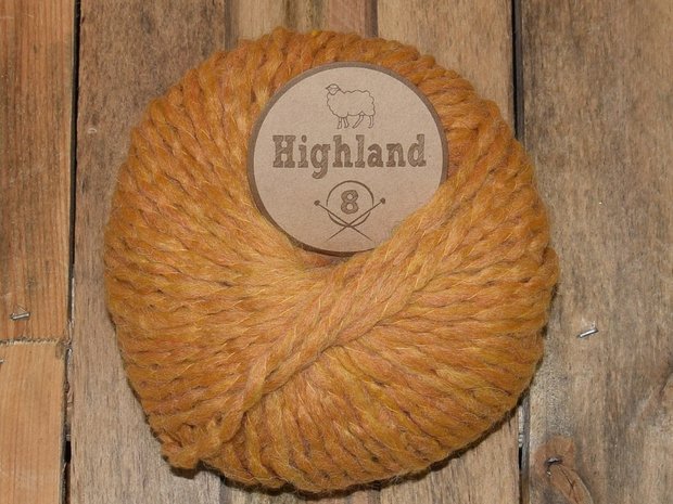 Garen Highland8 okergeel