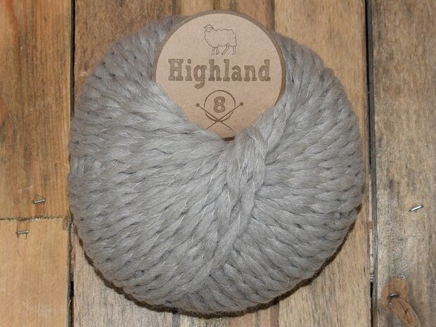 Garen Highland8 zandkleur