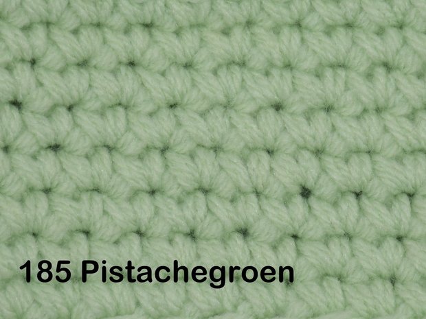 Gents-Ladies haakpakket No1 uni pistachegroen