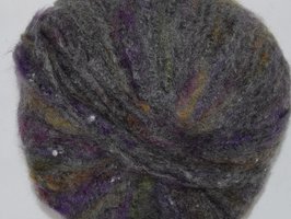 Garen Foxy Fashion grijs gemêleerd 80% acryl/10% mohair/10% polyester