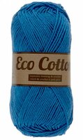 Garen Eco katoen hardblauw 90% katoen/10% polyester