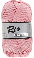 Garen Rio gemerceriseerd 100% katoen helderroze