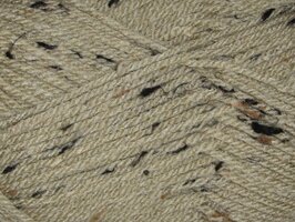 Garen No1 Tweed koffie-met-melk 100% acryl