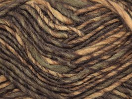 Garen Boston bruin-ecru gemêleerd 65% acryl/35% wol