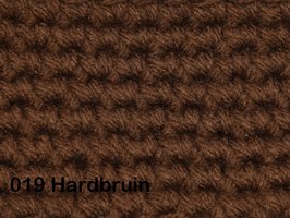 Gents-Ladies haakpakket No1 uni hardbruin tijdelijk niet leverbaar