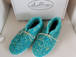 haakpakket Lente Lacet MIX donkerturquoise-limegroen OP=OP